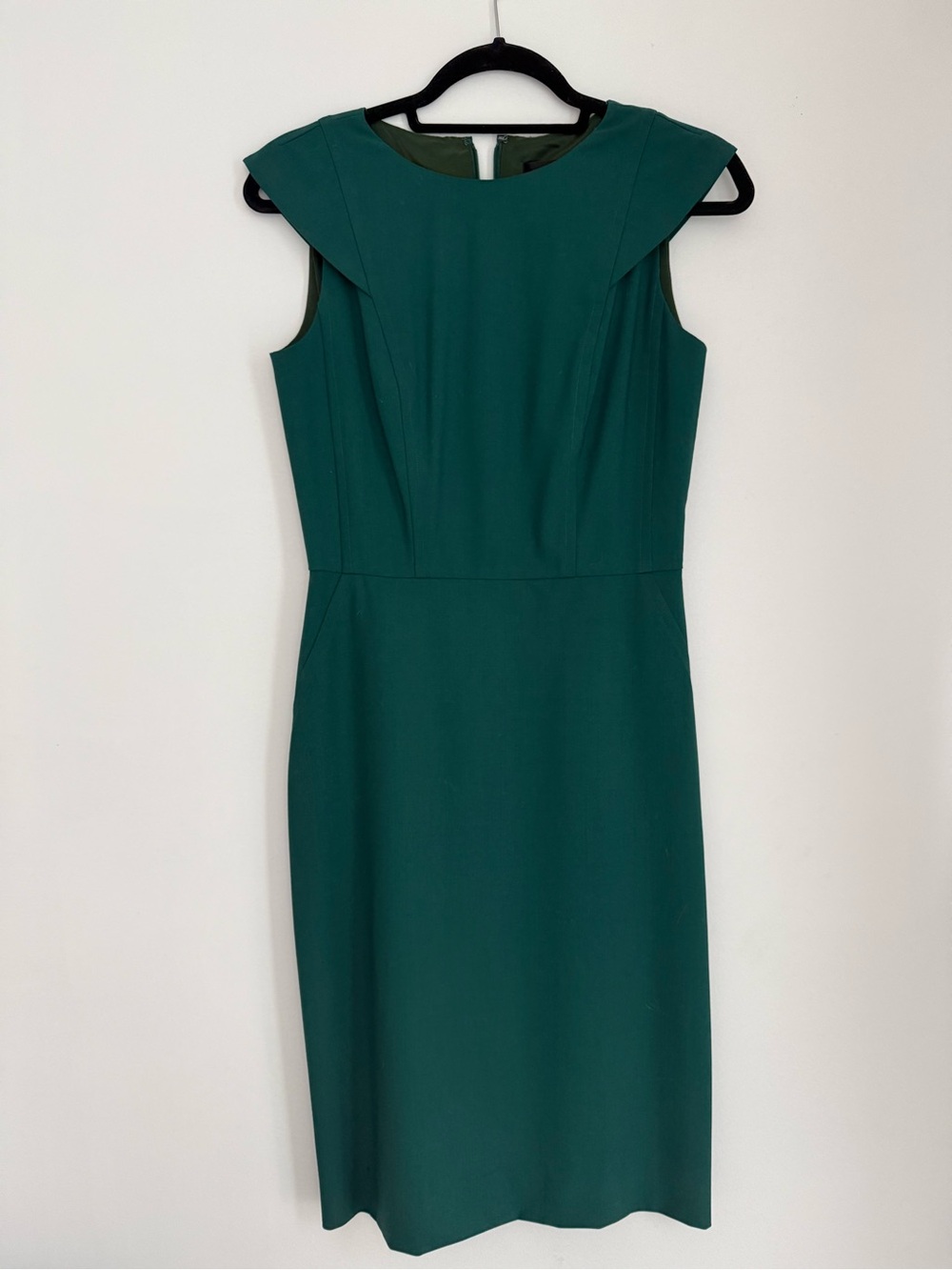 J. Crew Sleeveless Emerald Sheath Dress (NWT)